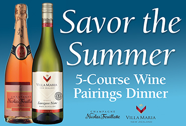 5-course Wine Pairings Dinner