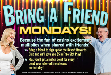 Points for Free Slot Play — Promotions