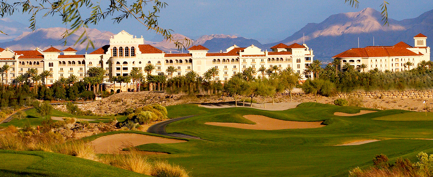 Touring the Grounds of the Rampart Casino at J.W. Marriott Las