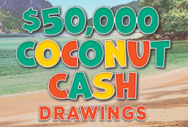 $50,000 Crazy Coconuts Drawings