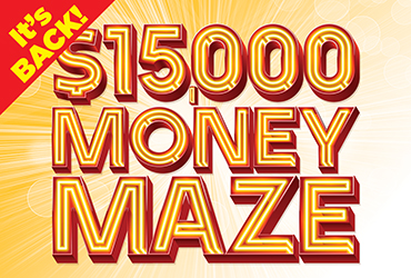 $15,000 Money Maze - Las Vegas Casino