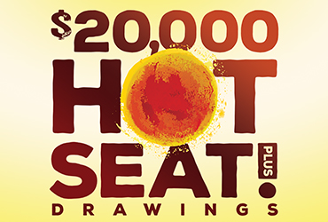 $20,000 Hot Seat Plus Drawings