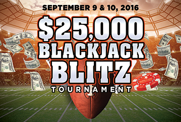 $25,000 Blackjack Tournament Blitz