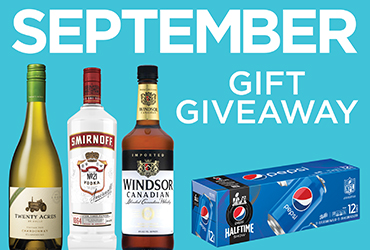 September - Liquor Giveaway