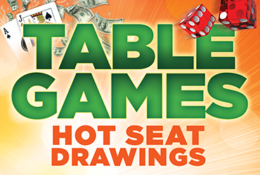 Table Game Hot Seat Drawings