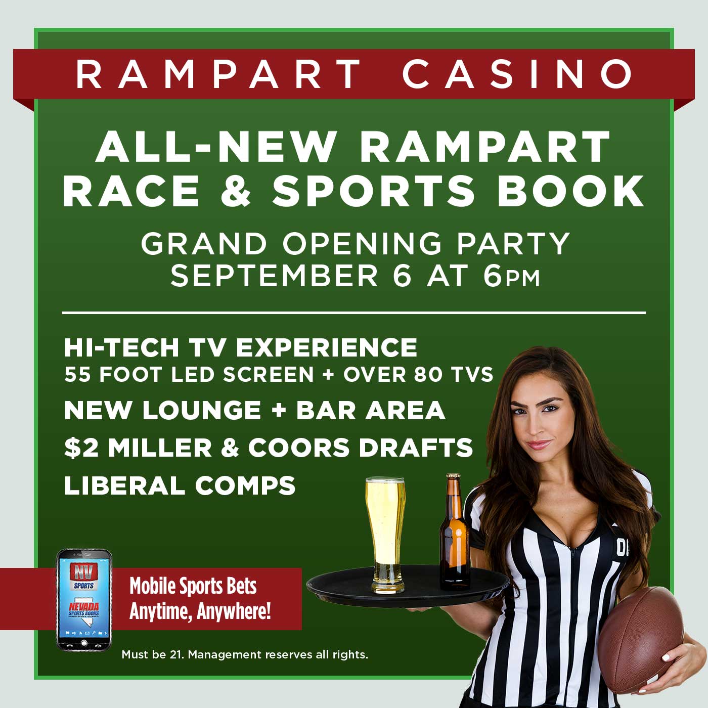 rampart casino jobs