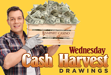 Cash Harvest Drawings - Las Vegas Casino