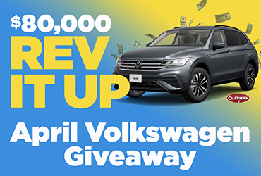 $80,000 Rev It Up Volkswagen Giveaway