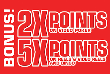 Bonus! 2X and 5X Point Tier Multipliers