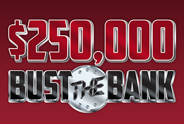 $250,000 Bust the Bank Drawings - Rampart Casino - Las Vegas Slots