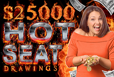 $25,000 Free Slot Play Hot Seats - Las Vegas Slots