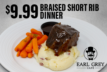 $9.99 Braised Short Rib Dinner Special