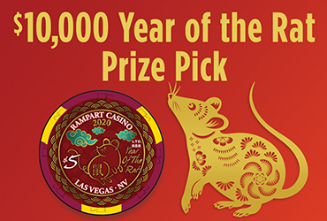 $5,000 Year of The Rat Prize Pick - Vegas Event