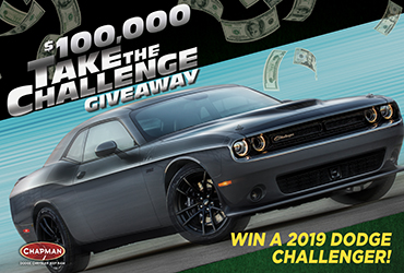 $100,000 Take the Challenge Las Vegas Table Games Giveaway