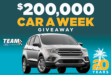 $200,000 20th Anniversary Car-A-Week Giveaway