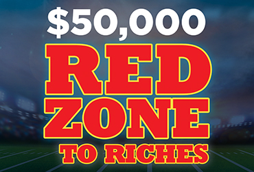 $50,000 Red Zone to Riches Pro Football Contest
