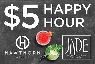 Bar & Patio Happy Hour