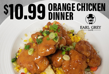 $10.99 Orange Chicken Dinner Special