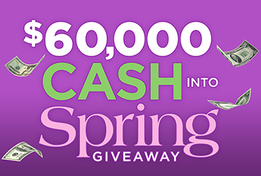 Cash Into Spring Giveaway