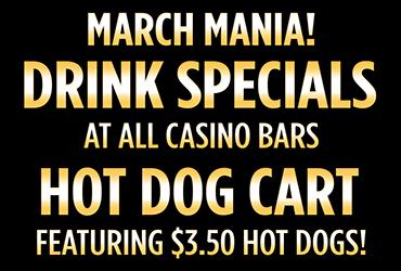 March Mania Drink Specials
