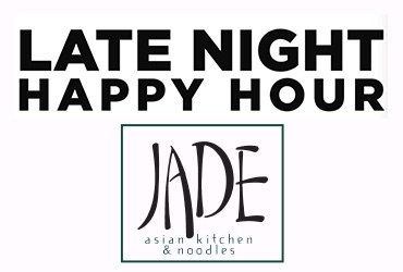 Late Night Happy Hour at Jade