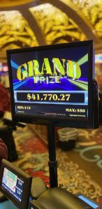 $41,770 Texas Hold Em Table Game Progressive Jackpot at Rampart Casino