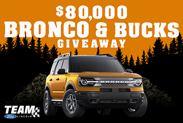 $80,000 Bronco & Bucks Giveaway