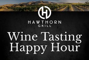 Hawthorn Grill Wine Tasting Happy Hour