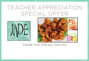 Teacher Appreciation Special Offer