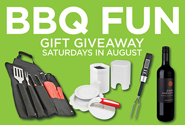 August Gift Giveaways - BBQ Fun