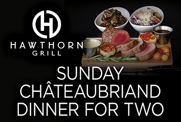 Châteaubriand Sunday Dinner for Two Special