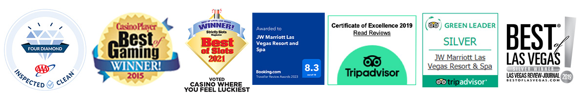 Awards at JW Marriott Las Vegas Resort