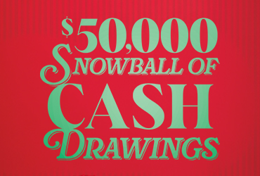 $50,000 Snowball of Cash Table Games Drawings