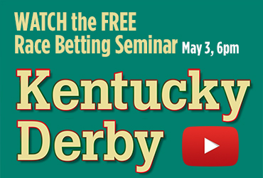 Free Race Betting Seminar for Kentucky Derby at Rampart Casino.