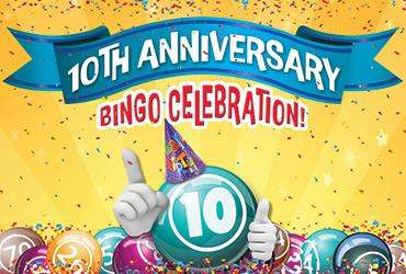 Rampart Bingo's 10th Anniversary Celebration