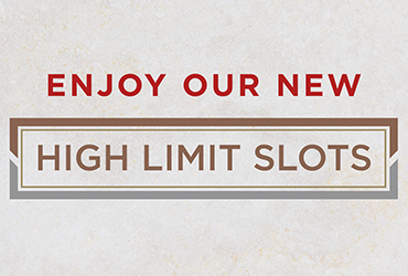 Play high-limit slots at Rampart Casino's newly renovated high-limit room and bar.