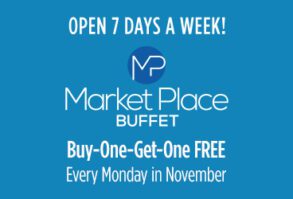 2 for 1 Buffet