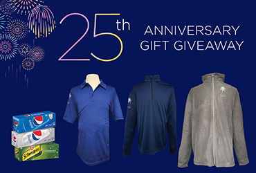 25th Anniversary Gift Giveaway