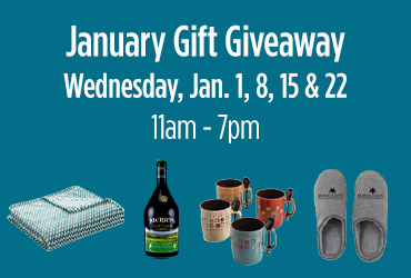 January Gift Giveaways