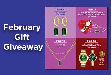 February Gift Giveaways