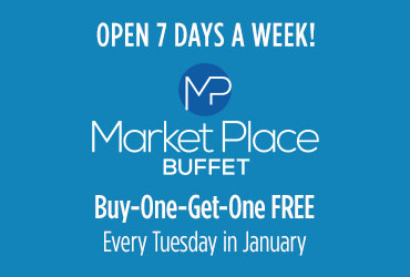 2 for 1 Buffet