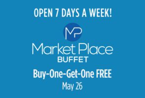 2 for 1 Buffet