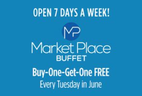 2 for 1 Buffet