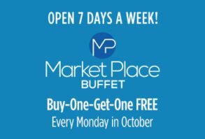 2 for 1 Buffet