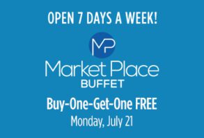 2 for 1 Buffet