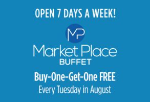 2 for 1 Buffet
