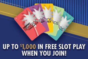 New Rampart Rewards Member Promotion