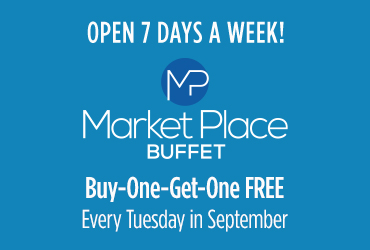 2 for 1 Buffet