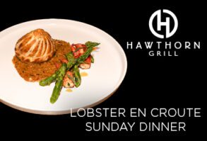Lobster en Croute Sunday Dinner Special