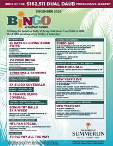 December Bingo Promotions at Rampar Bingo